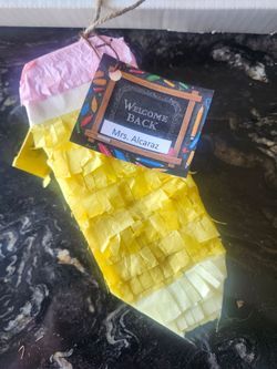 Back to school mini pinata
