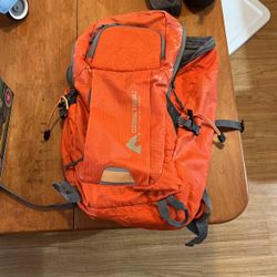 Ozark Trail 35 Silverhorn Daypack Orange USED