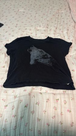 AE Black Crop Top 