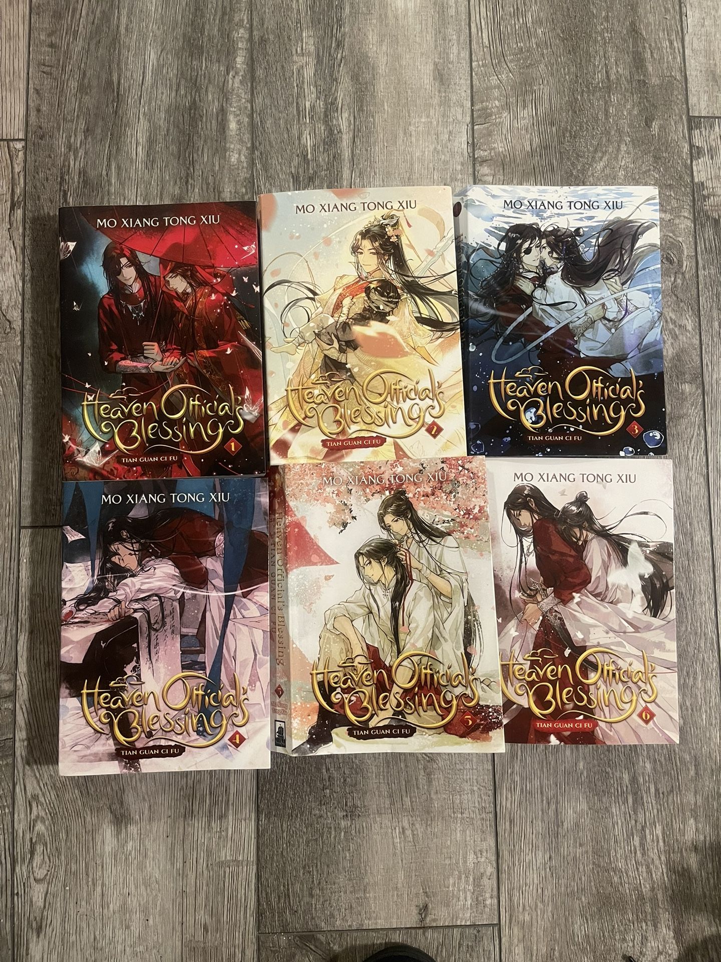 Heavens Officials Blessings Vol 1-6