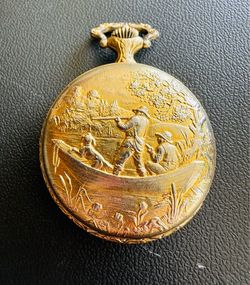 Antique Gold Pocket Watch Hunter Case