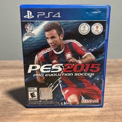 PS4 PES 2015 PRO EVOLUTION SOCCER 