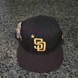 New Era San Diego Padres 2023 MLB ALL-STAR ASG Fitted Hat 7 1/8 59Fifty Men's Like new as pictured. 


Authentic and ORIGINAL 59FIFTY fitted onfield p