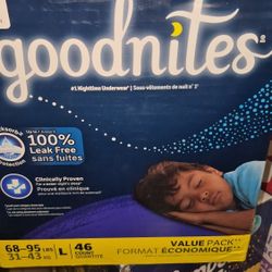Pañales goodnite Size L $22 La Caja El Precio Es Firme 