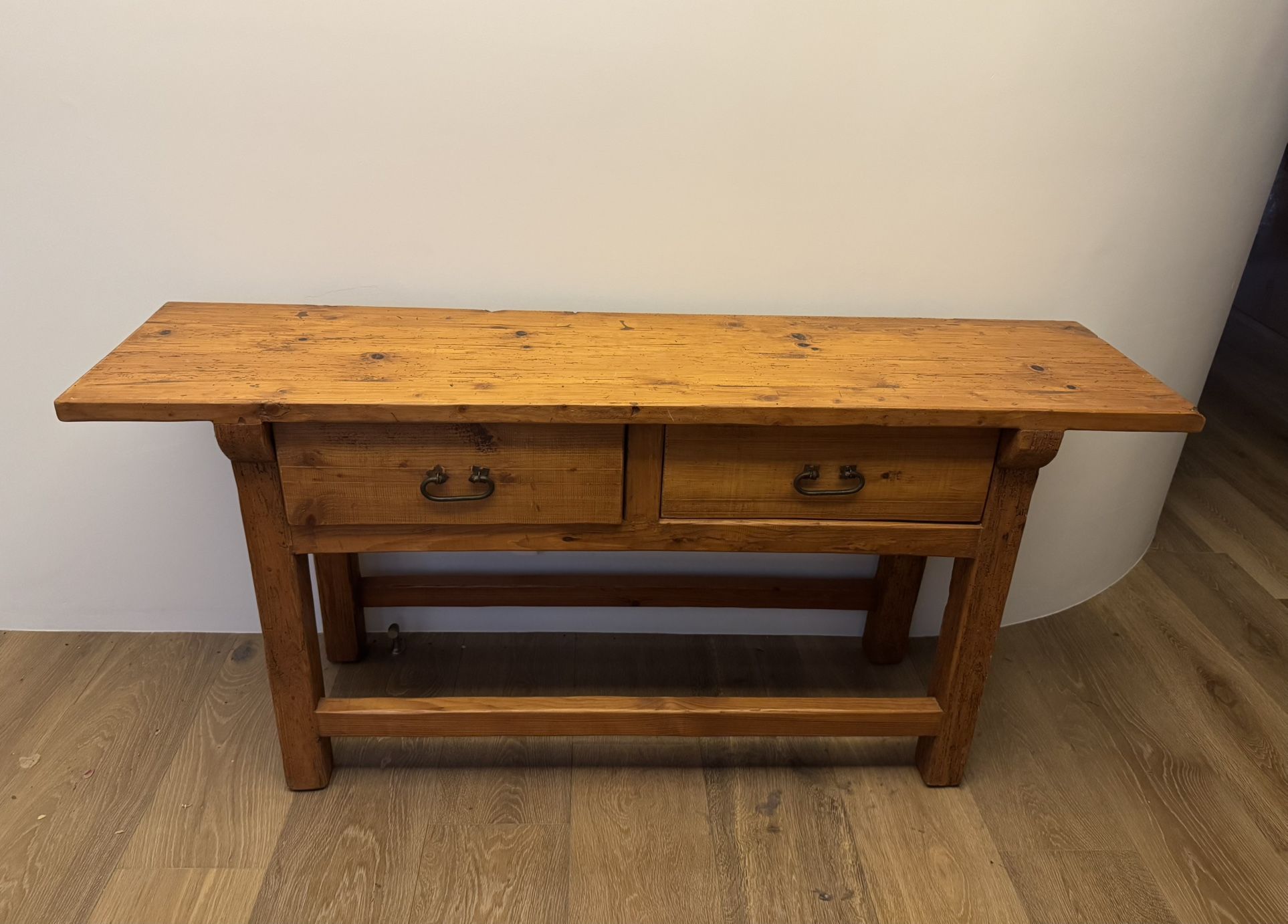 Entry Sofa Console With 2 Drawers