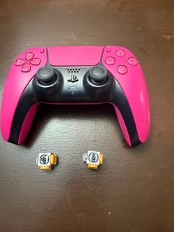 PS5 Controller Custom Pink - Hall Effect Joysticks (NO STICK DRIFT)
