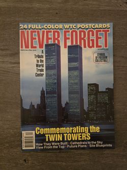 2002 World Trade Center Magazine With Post Cards Collectors Item