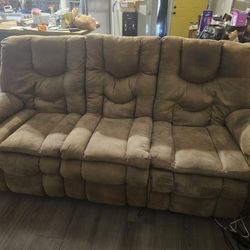 Recliner Sofa And Rocking Recliner