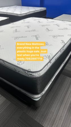 Huge sale for Mattress And Box Twin size #mattress and box 150.$ full 190$ Queen 200$ king 290$. free delivery free set up 708….289…7715… cash or Zell