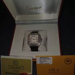 Bussdown carti with strap black gold silver