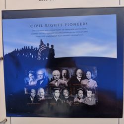 Civil Rights Pioneers Stamp Sheet