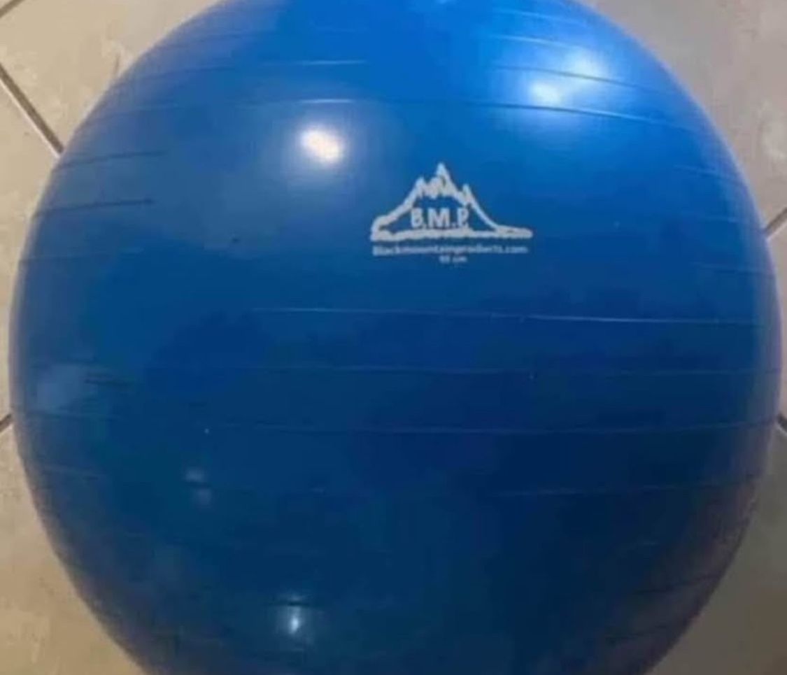 Exercise Ball / Yoga Ball – Black Mountain Products – 55cm