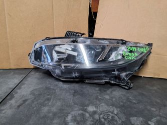 2019-2020-2021 HONDA CIVIC LEFT HEADLIGHT OEM USED #11623