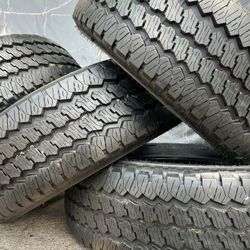 275 70 18 LT BRIDGESTONE DUELER AT TIRES 