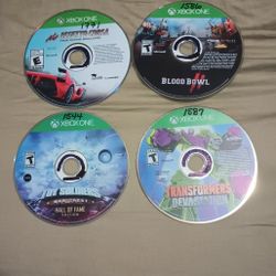Xbox One Games All For 30