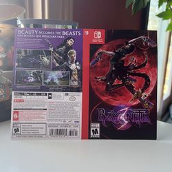 Bayonetta 3 Nintendo Switch ‘For Display Only’ Case Artwork Only