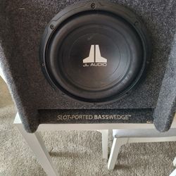 JL audio 10” BassWedge