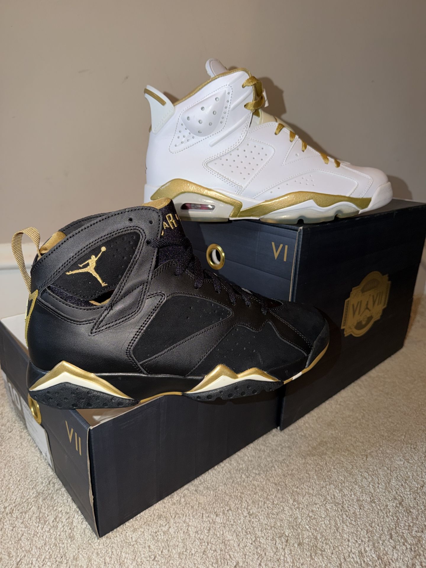 Retro 6 & 7 "Golden Moments" Pack size 10