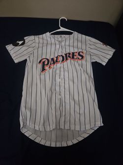 Padres jersey size large in youth