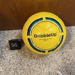 DribbleUp Soccer Ball Size 5 & Stand