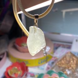 Libyan Desert Glass Pendant Reiki Charged 
