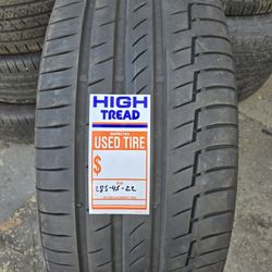 (1) 285 45 22 Continental Tire 