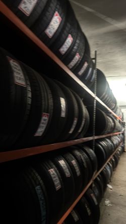 Tires used and New