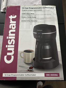 New Cuisinart 12-cup Coffee Maker