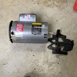 Electrical motor from fresh pump