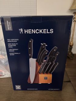 Brand New Henckels Definition Fine Edge 12-Piece Knife Set