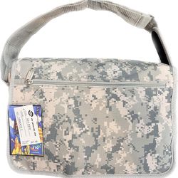 CANVAS MESSENGER BAG LAPTOP SCHOOL WORK - BOLSO DE MENSAJERO DE LONA
