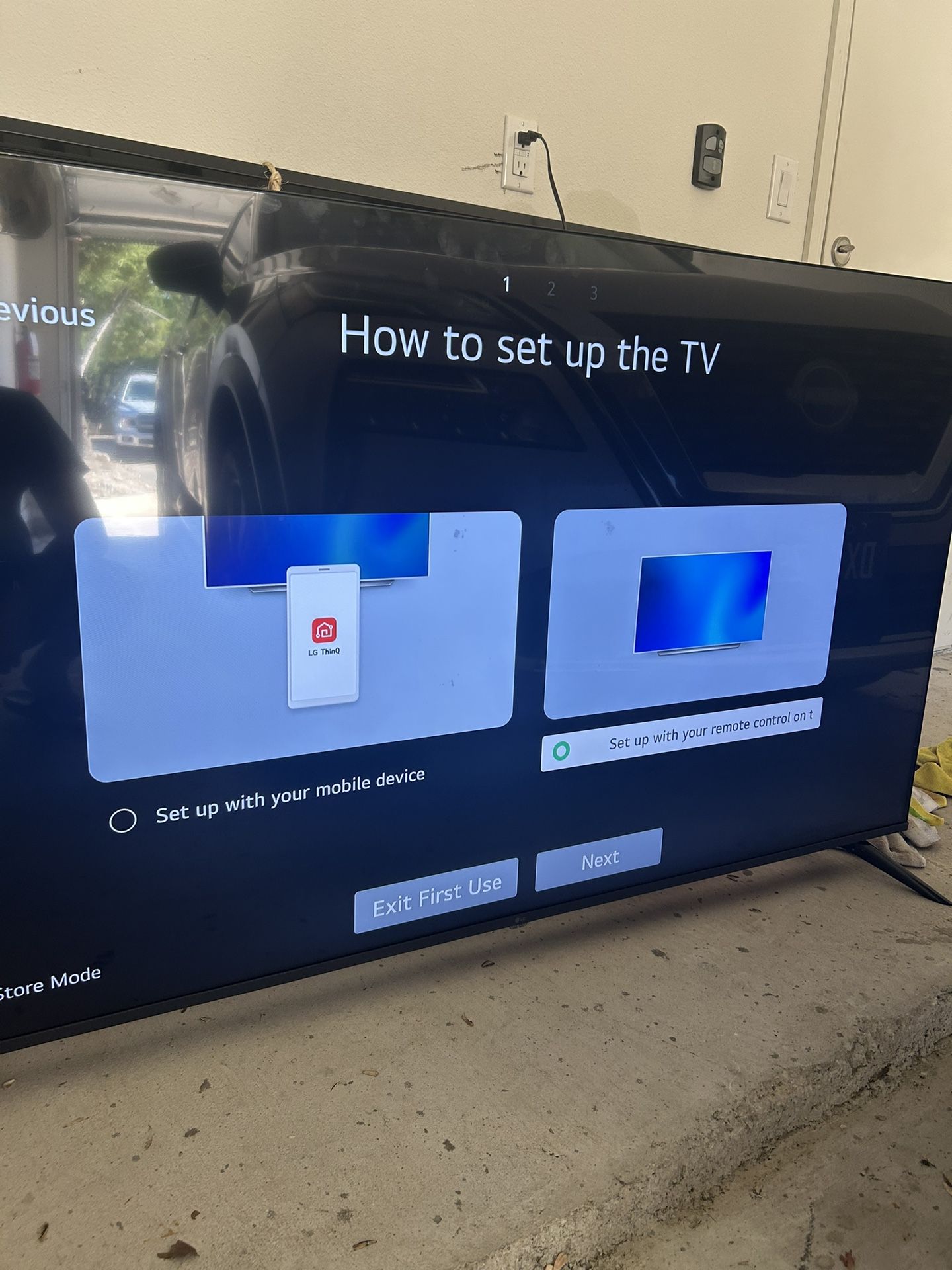 LG Flat Screen TV