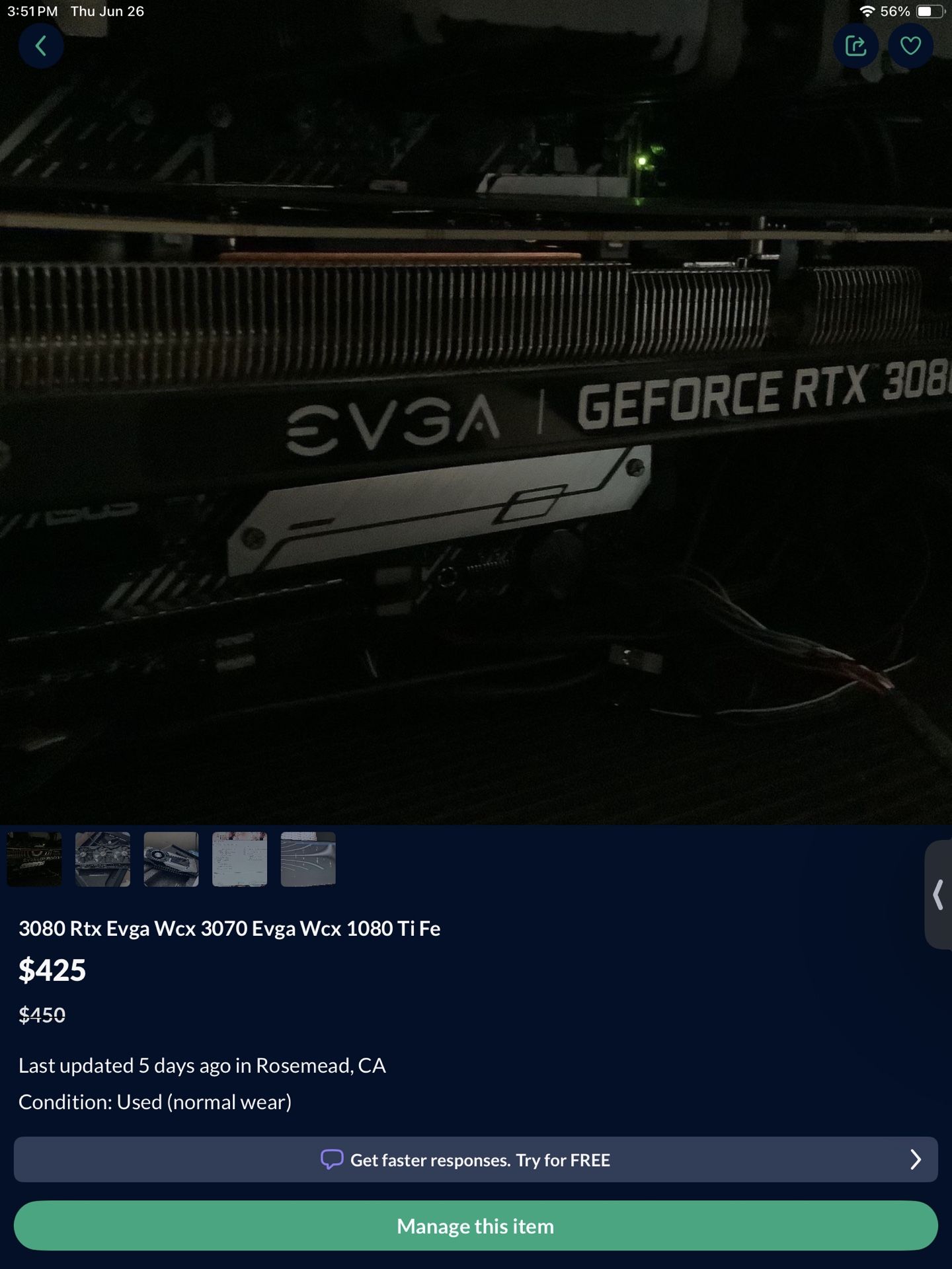 3080 Rtx Evga Wcx3