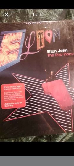 Elton John The Red Piano DVD/CD Set