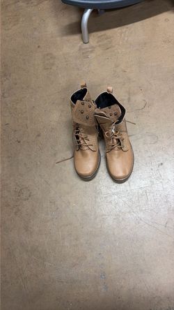 Lace up  boots size 7