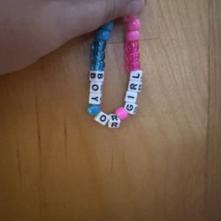gender reveal charm for parties. boy or girl 
