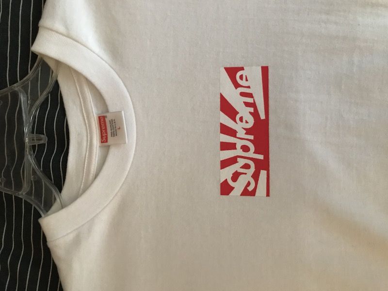 Supreme japan box logo size Large