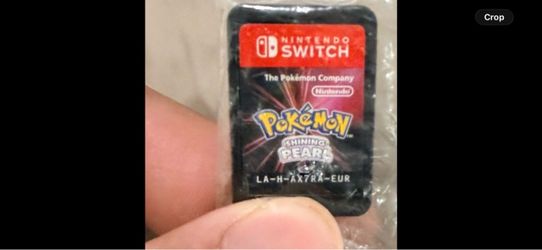 Pokémon Shining Pearl Nintendo Switch Game Card