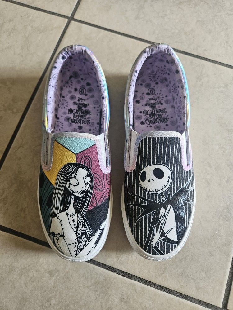 Disney Nightmare Before Christmas Slip Ons