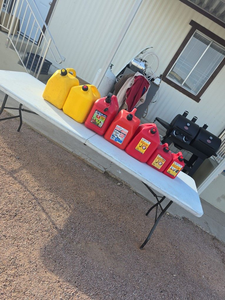 Gas And Diesel Plastics Container