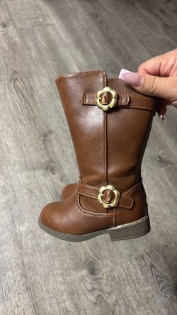 Girls brown boots