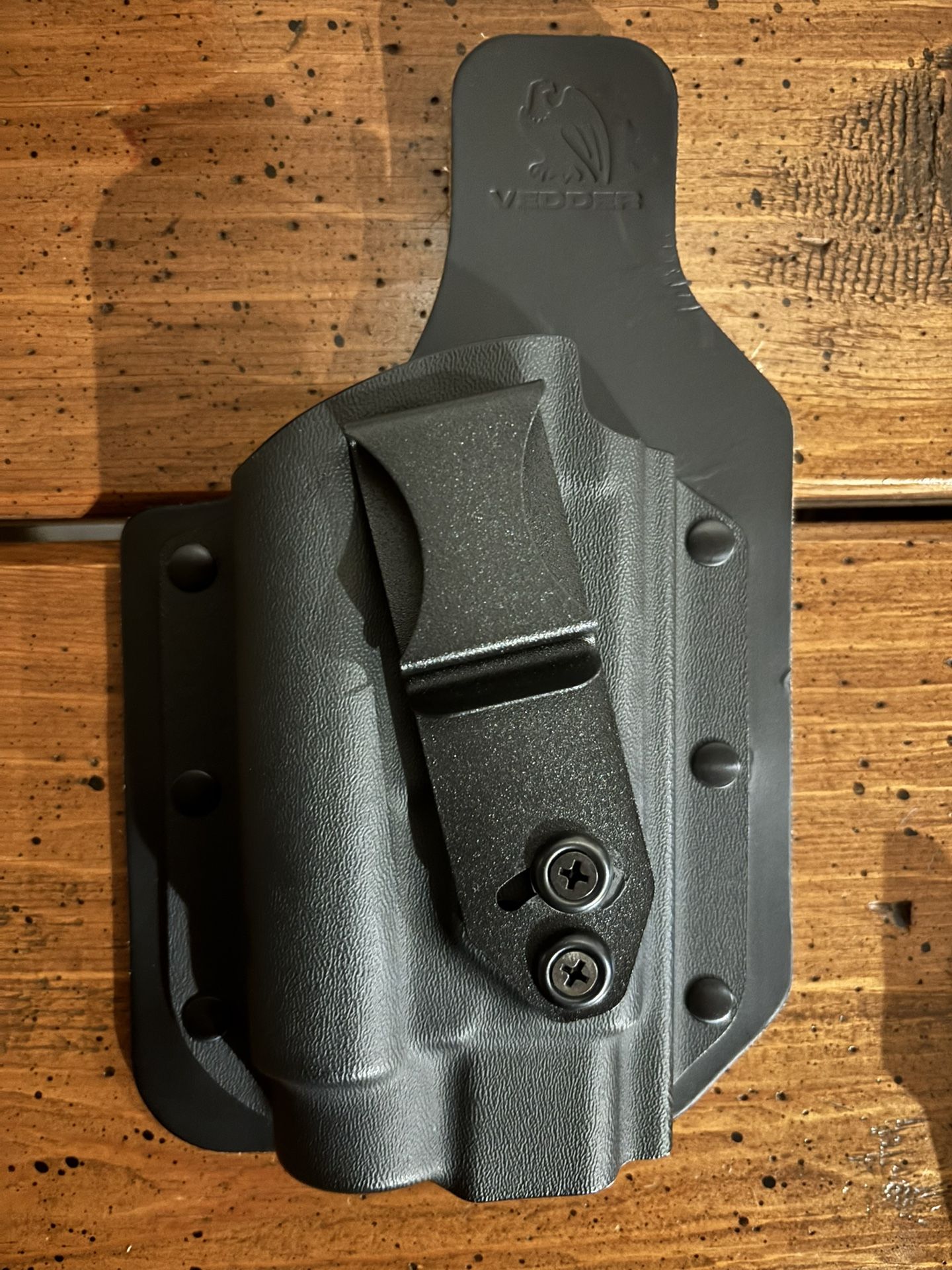Vedder Leather/Kydex IWB Holster For Glock 45/19