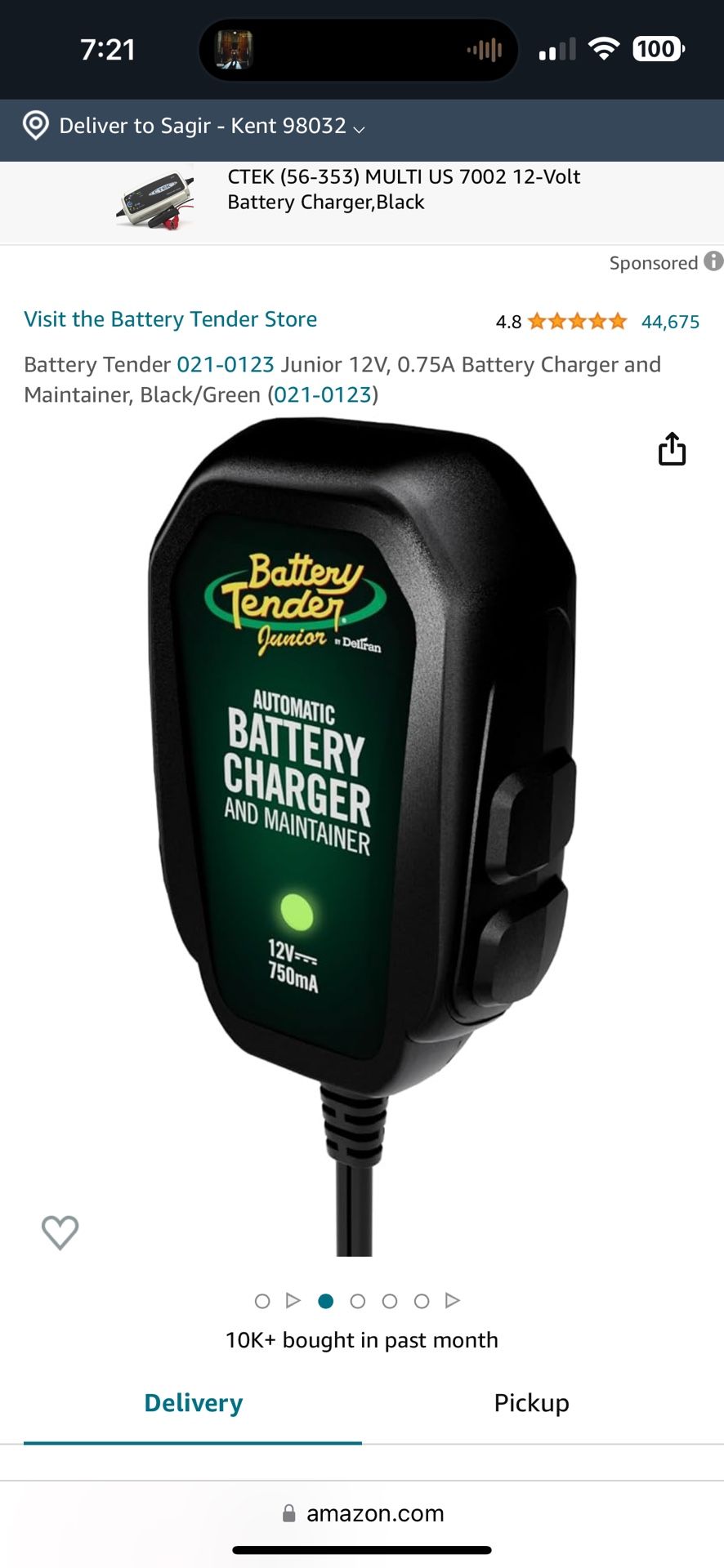 Battery Charger 12v