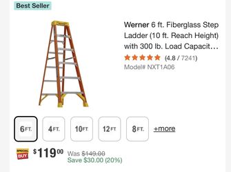 6’ Werner Ladder