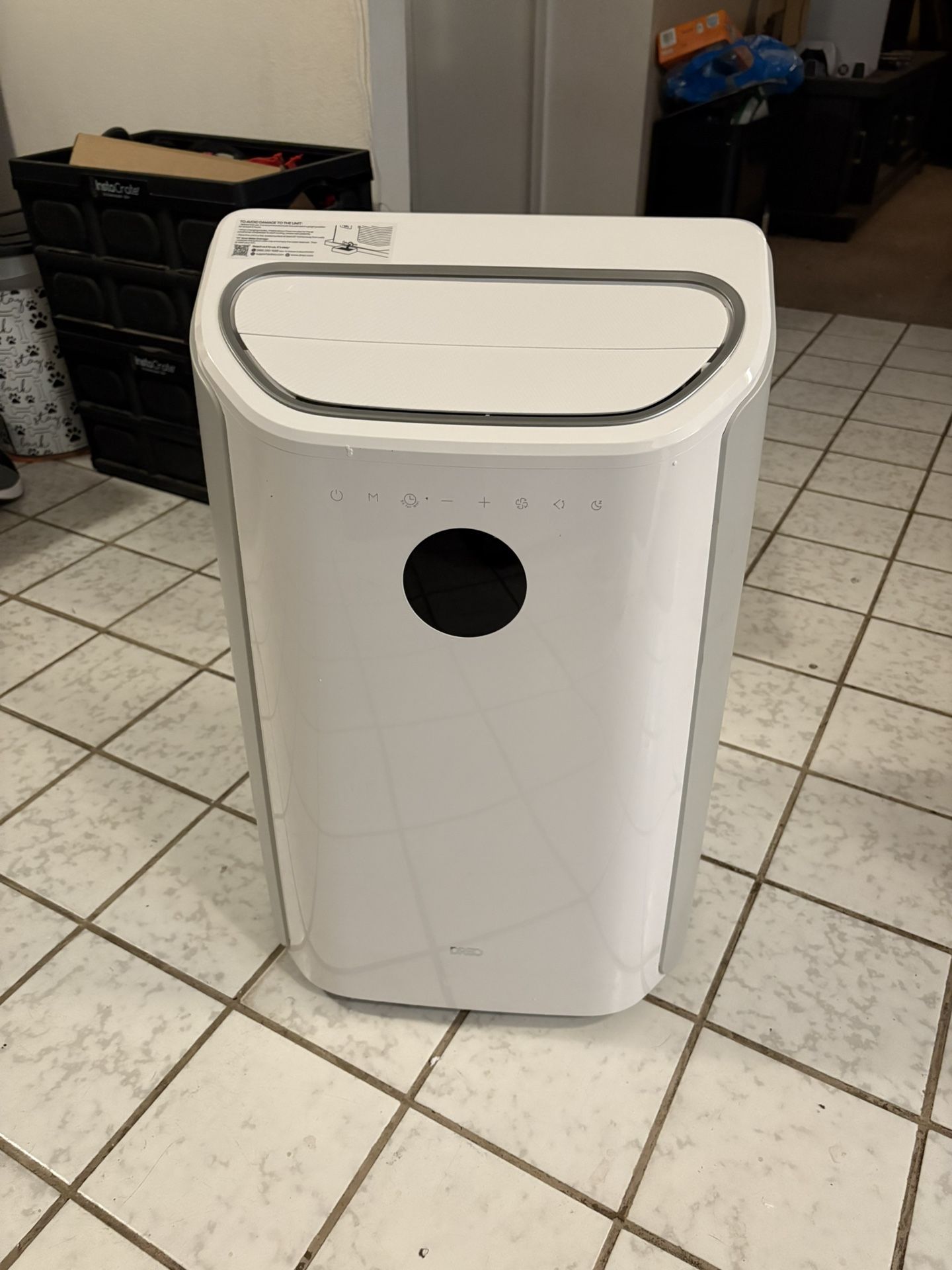 Dreo Portable Air Conditioners, 12,000 BTU AC Unit For Bedroom With Drainage-Free Cooling, 46dB Quiet, APP/Voice/Remote, 24h Timer With Fan & Dehumidi