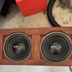 Good Quality Subwoofers I Got Box And Everything, And The Original Box That The Subwoofers Came In