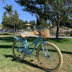 New Beautiful 🌸 Ladies Beach Cruiser Bike Girls Women’s Bicycle Standard Adult Size 26” Tires 