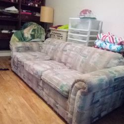 Blue&Pink Lounge Sofa Bed