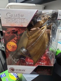 Game Of Thrones Syrax Dragon Figure