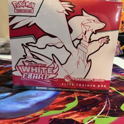 White Flare Pokemon Center Etb